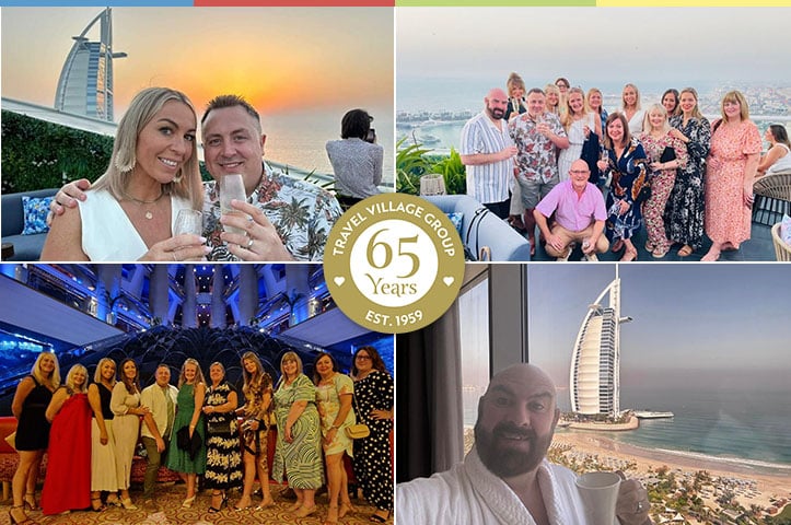 Top Sellers VIP Trip to Dubai with gold Medal